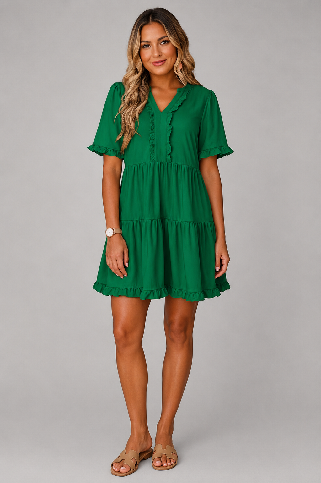 Ruffled Dress